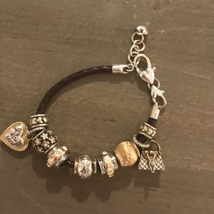 Brighton Jewelry - Brighton leather charm bracelet Brighton Jewelry - Brighton leather charm bracelet